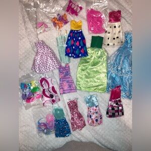 DOLL CLOTHES AND ACCESSORIES NEW